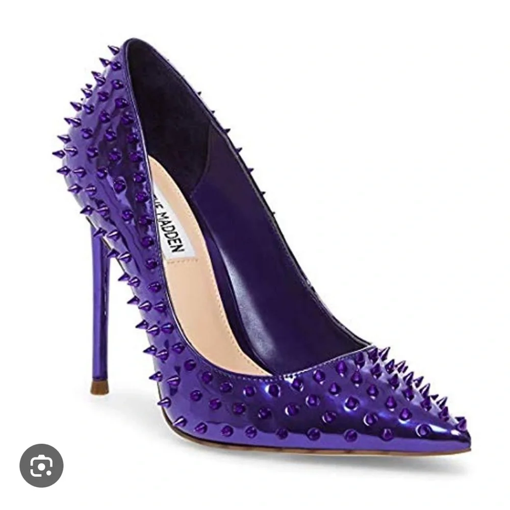 Steve Madden Vala Spiked Pumps - Picture 1 of 13
